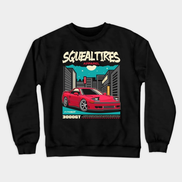 3000GT GTO JDM Crewneck Sweatshirt by squealtires